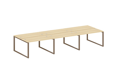 Стол-бенч двойной Metal system style БО.СМ-6.3 - фото товара 1 из 2