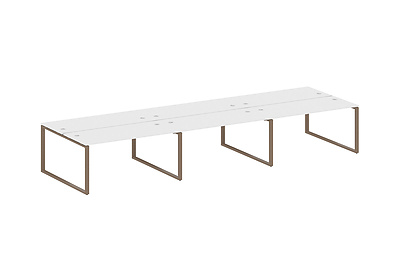 Стол-бенч двойной Metal system style БО.СМ-6.4 - фото товара 1 из 2