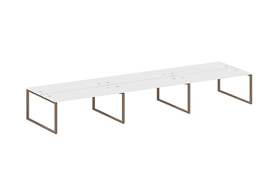 Стол-бенч двойной Metal system style БО.СМ-6.5 - фото товара 1 из 2