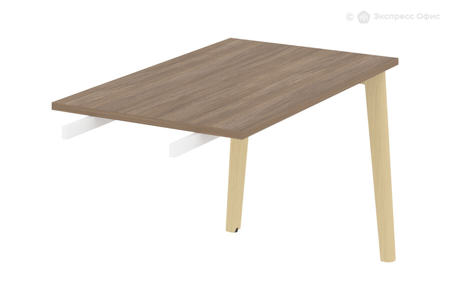  Брифинг-приставка на деревянных опорах Onix wood OW.BR-11 Дуб Аризона/Дуб светлый - фото товара 1 из 1