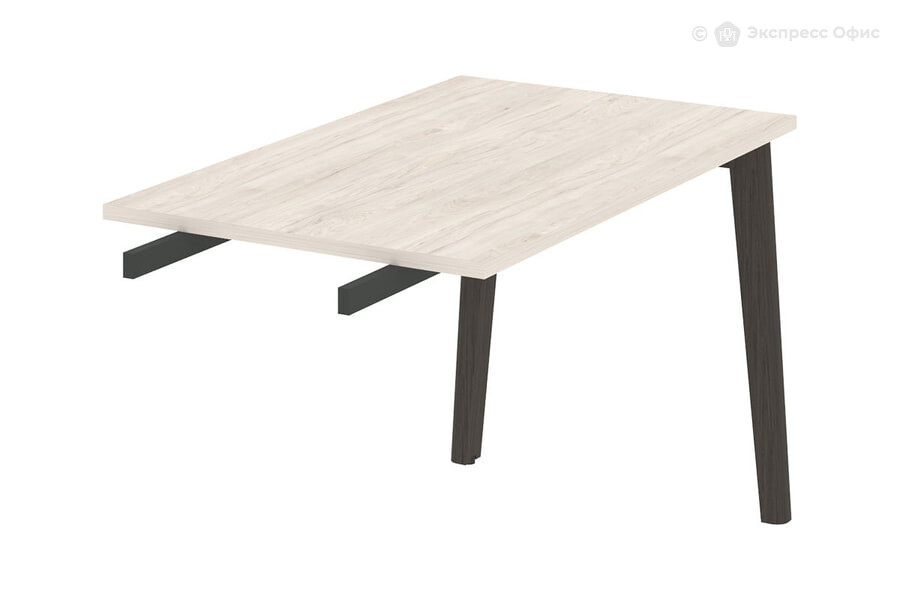  Брифинг-приставка на деревянных опорах Onix wood OW.BR-11 Денвер светлый/Дуб темный - фото товара 1 из 1