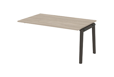 Элемент стола для переговоров проходной наборный на деревянных опорах Onix wood OW.NPRG-4 - фото товара 1 из 3