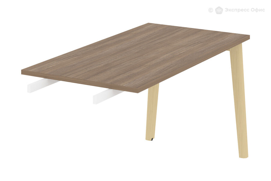  Брифинг-приставка на деревянных опорах Onix wood OW.BR-13 Дуб Аризона/Дуб светлый - фото товара 1 из 1