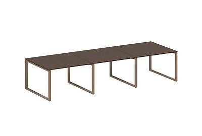 Стол для переговоров (3 столешницы) Metal system style БО.ПРГ-3.2 - фото товара 1 из 2