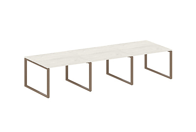 Стол для переговоров (3 столешницы) Metal system style БО.ПРГ-3.2 - фото товара 1 из 2