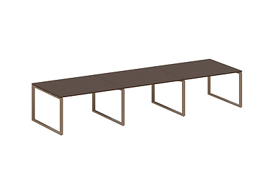 Стол для переговоров (3 столешницы) Metal system style БО.ПРГ-3.3 - фото товара 1 из 2