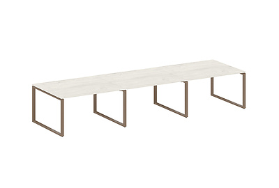 Стол для переговоров (3 столешницы) Metal system style БО.ПРГ-3.3 - фото товара 1 из 2