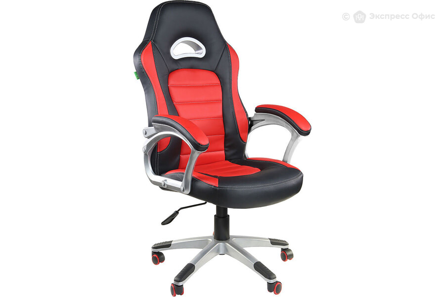  Кресло игровое RCH 9167H Экокожа черная/Экокожа красная - фото товара 1 из 3