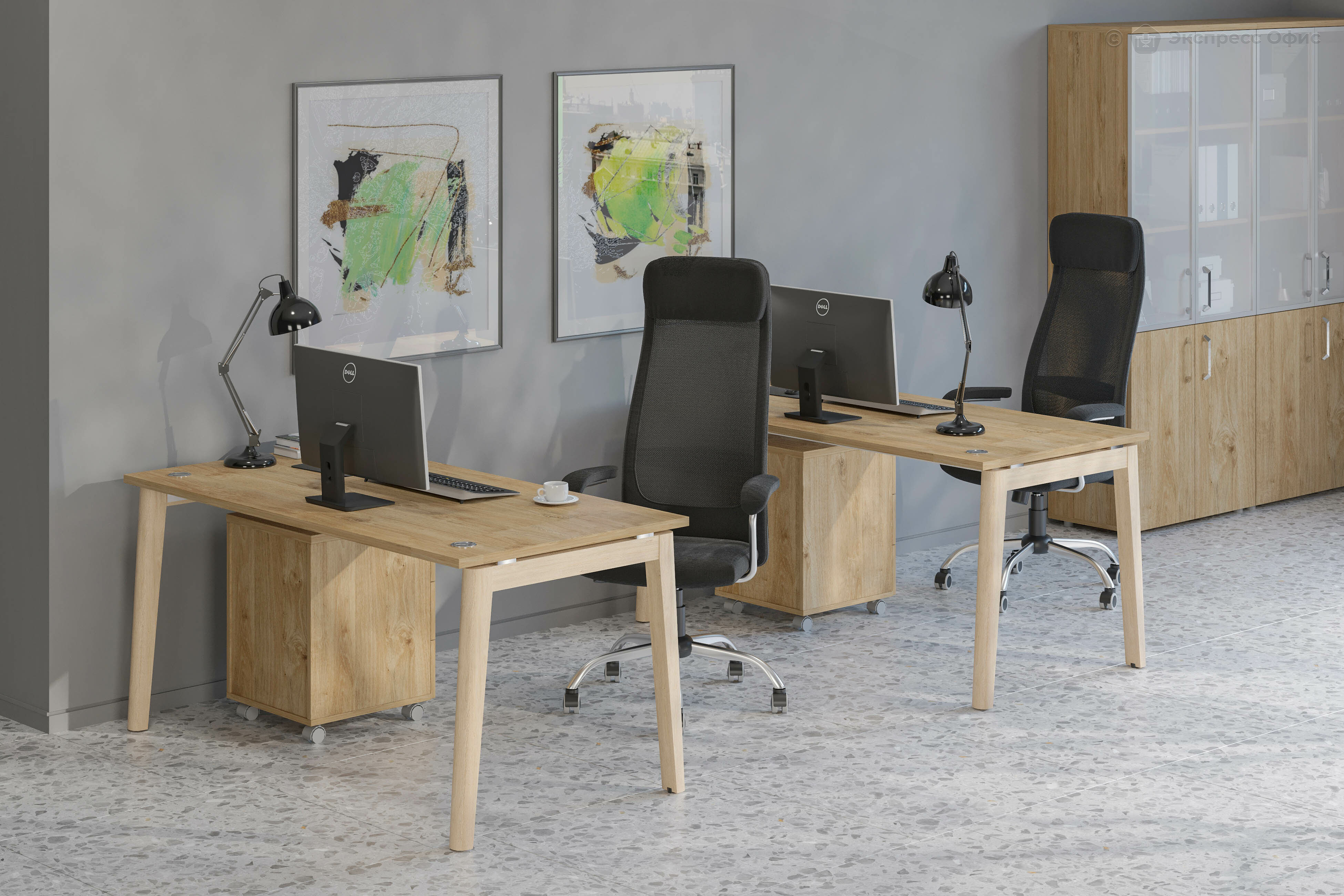 Onix Wood Тиквуд светлый/Дуб светлый
