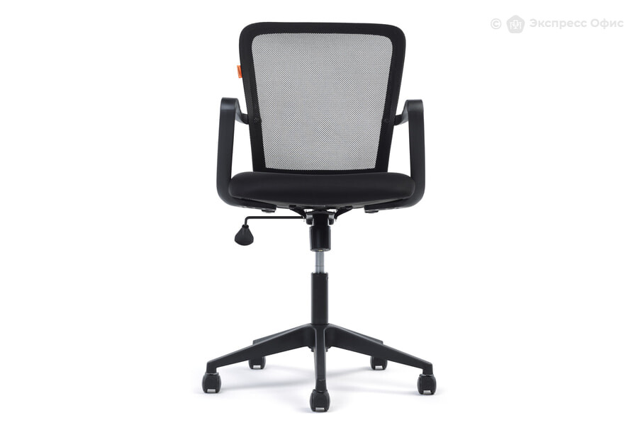  Кресло офисное Chairman 698 Ткань TW-11 (черная)/Cетка TW-01 черная - фото товара 2 из 3