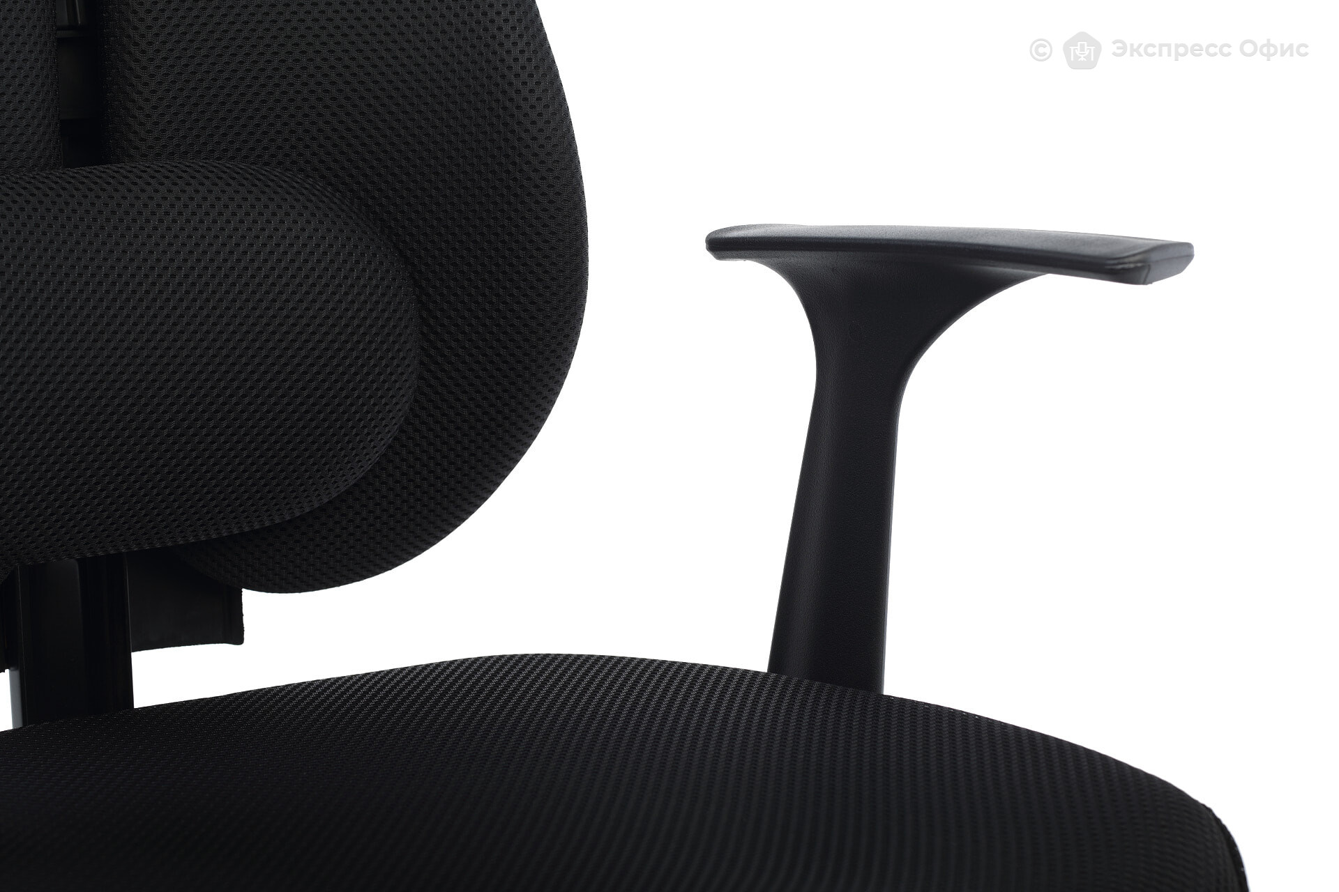 Купить ортопедическое кресло Synif Duo Gini Ткань True Black (черная) в ...