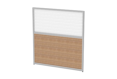 Напольная перегородка комбинированная 1300 Rand RP130SG120 - фото товара 1 из 2