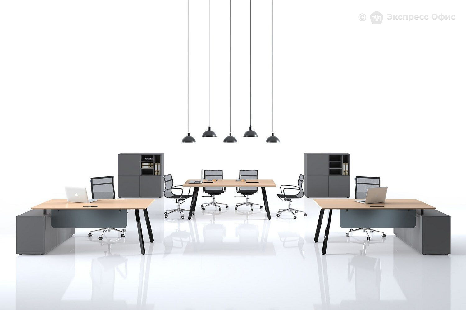  Короб тумбы опорной Arredo 10Т.005.1 Graphit - фото товара 2 из 3