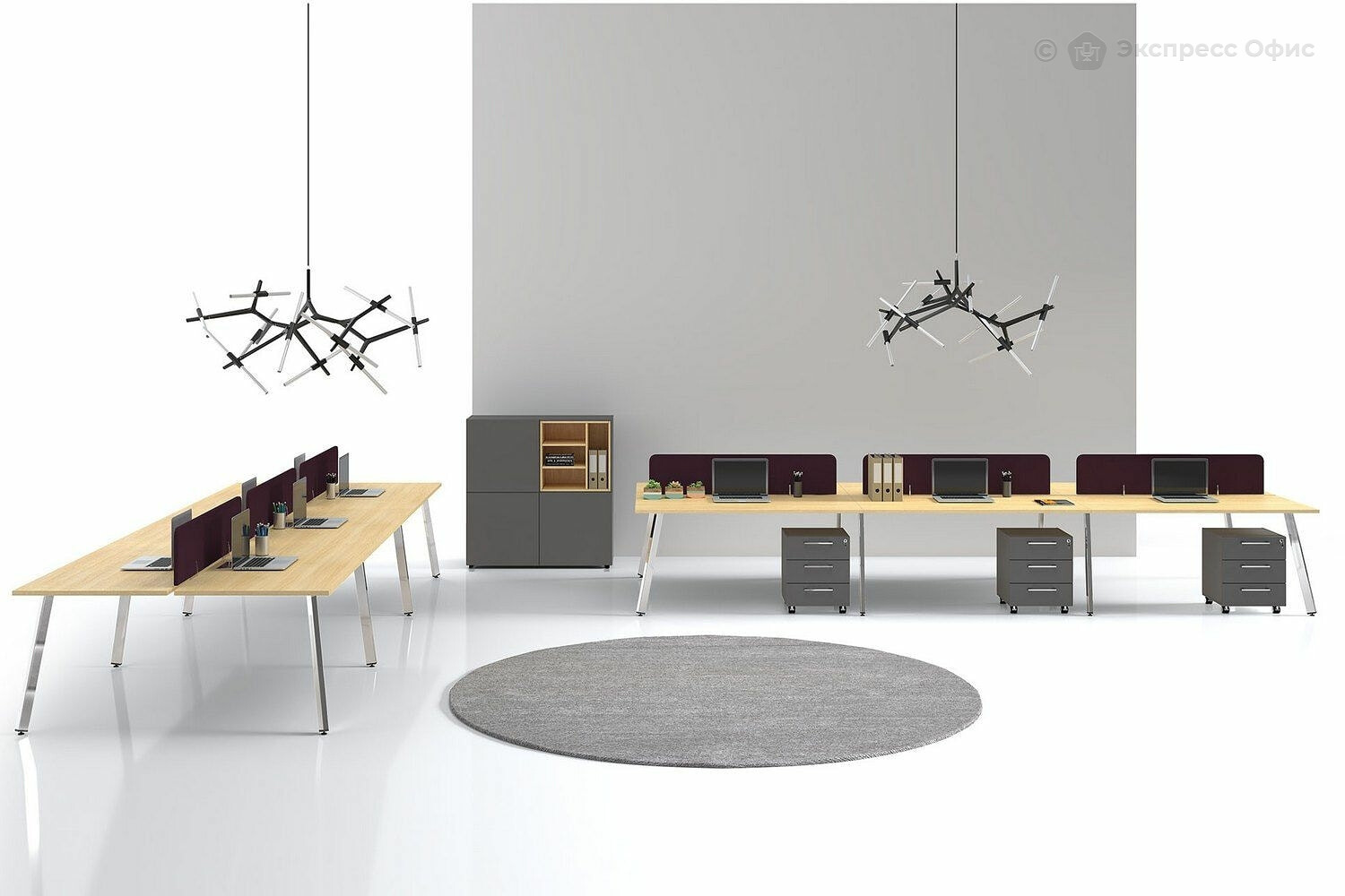  Ящики тумбы мобильной Arredo 10Т.004.2 Graphit - фото товара 2 из 3
