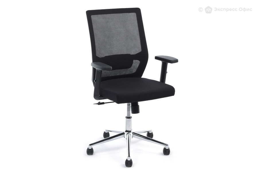  Кресло офисное Fix RCH 851E Ткань черная/Сетка черная - фото товара 1 из 3