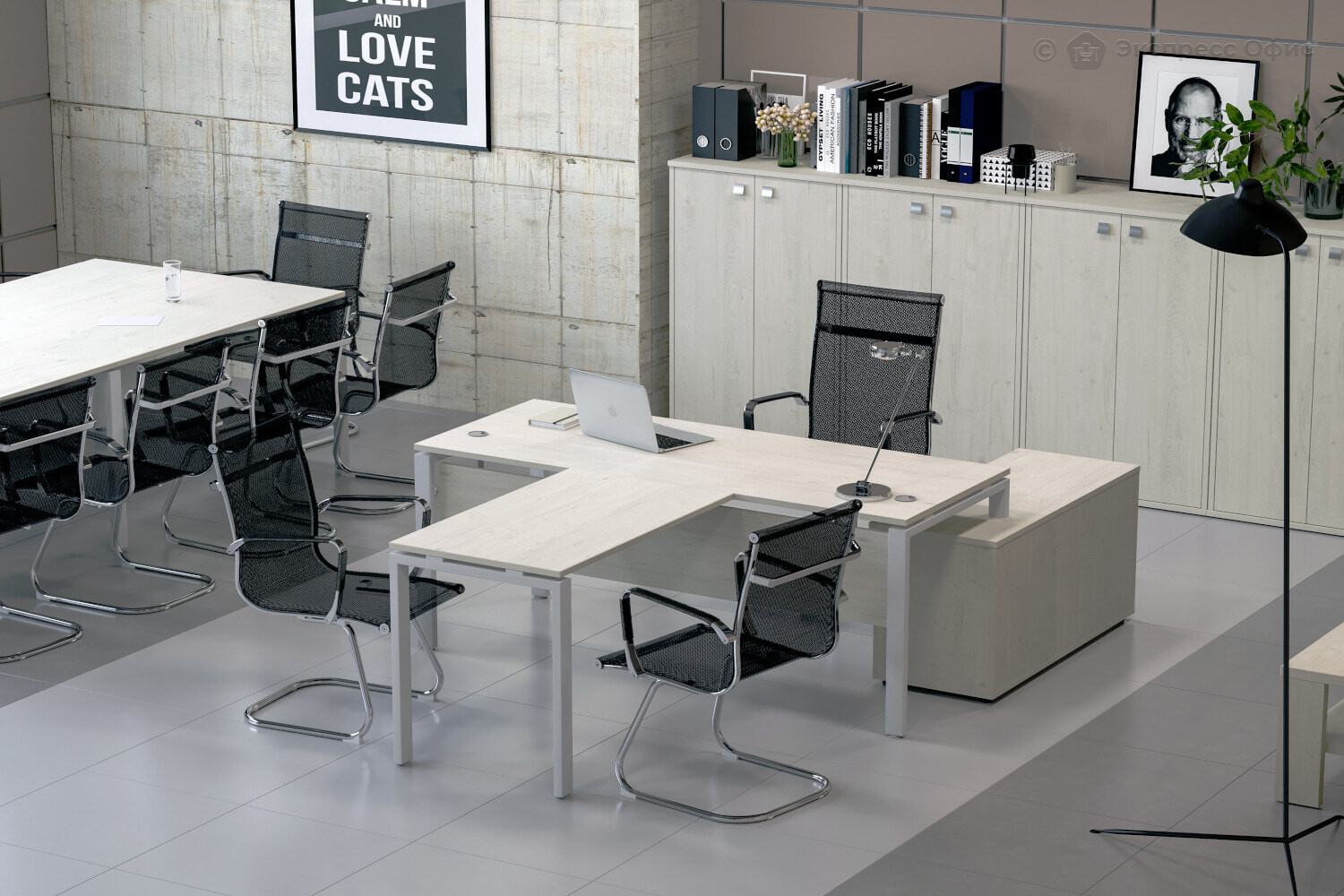 Кабинет руководителя Metal system style - фото товара 1 из 7
