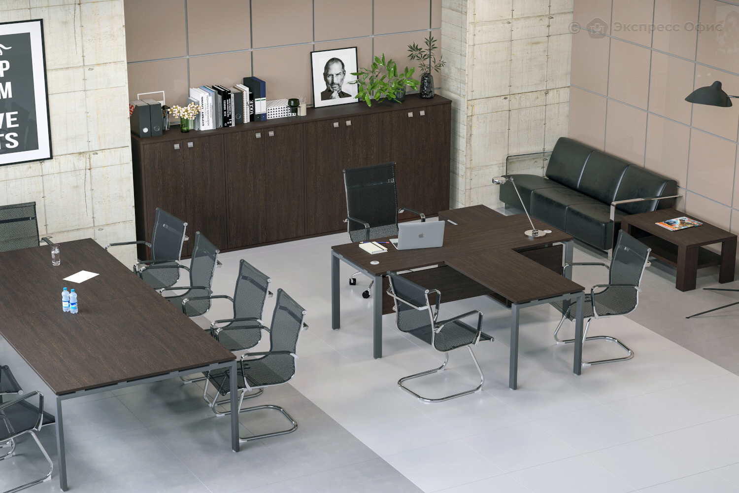 Кабинет руководителя Metal system style - фото товара 1 из 3