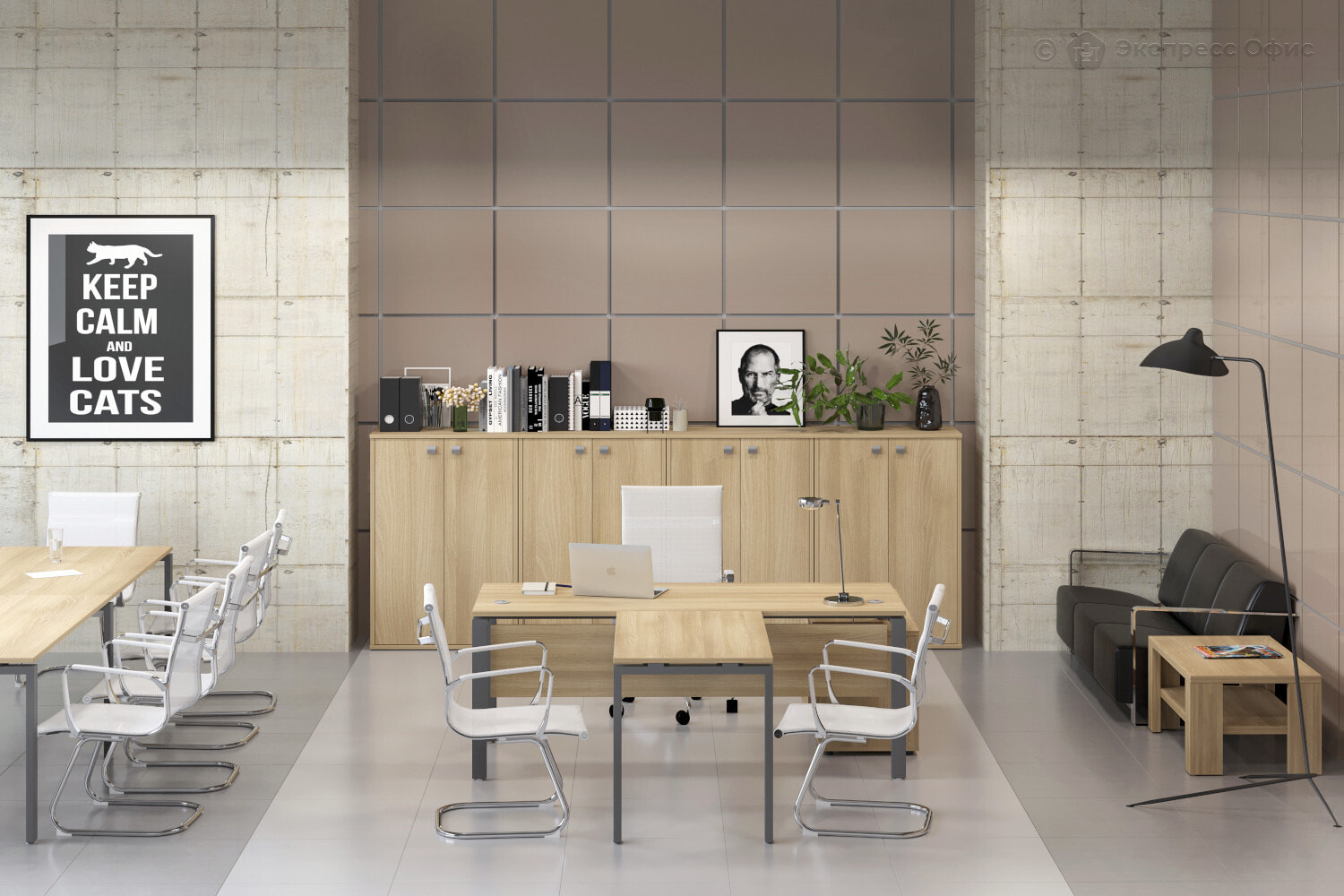 Кабинет руководителя Metal system style - фото товара 1 из 3
