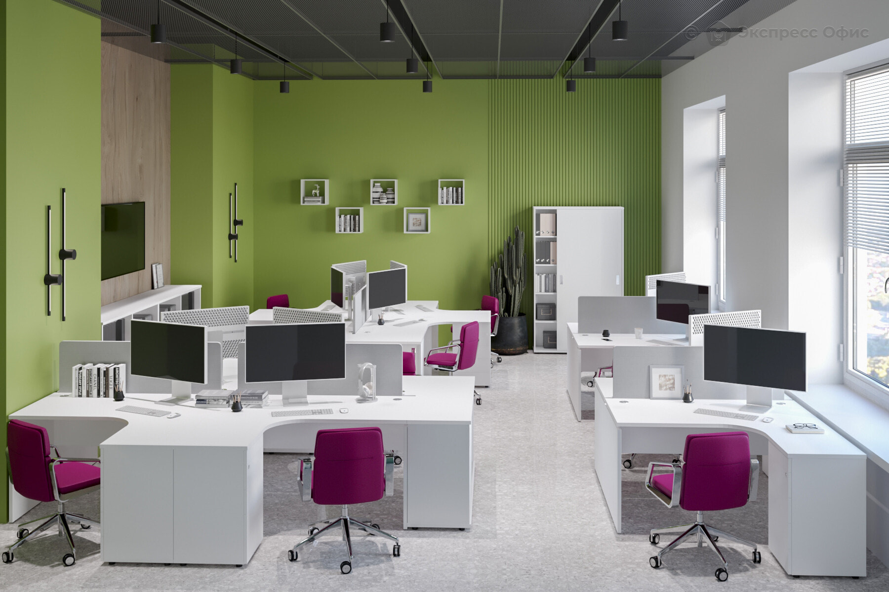Офисная мебель для персонала Onix - по цене 7 904 ₽ фото № 3 в каталоге Express Office Офисная мебель для персонала Onix - фото товара 3 из 7