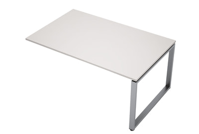 Элемент стола для переговоров конечный, на металлокаркасе с сечением 60х30, парящий эффект Avance 6МПК-О.601 - фото товара 1 из 3