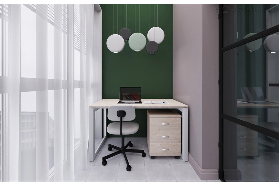 Домашний офис Onix Home Денвер светлый - фото товара 2 из 6