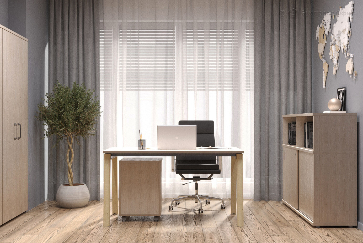 Домашний офис Onix Wood Home - фото товара 2 из 8