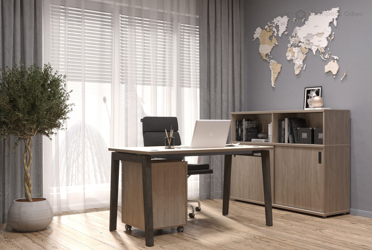 Домашний офис Onix Wood Home - фото товара 3 из 8