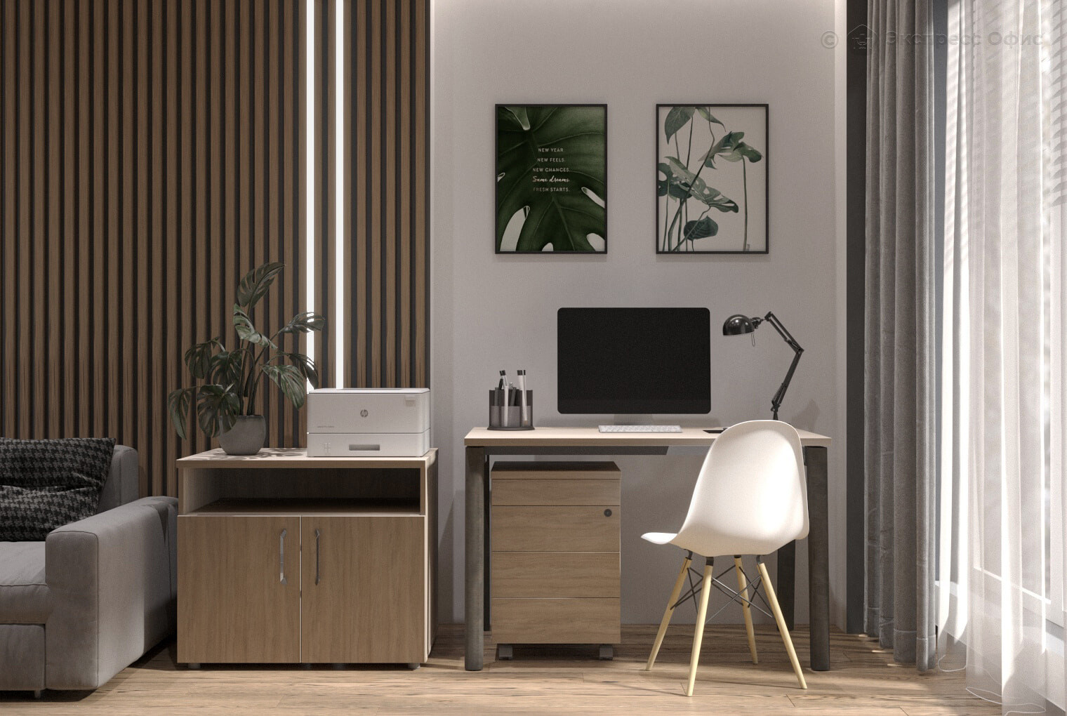 Домашний офис Onix Wood Home - фото товара 5 из 8