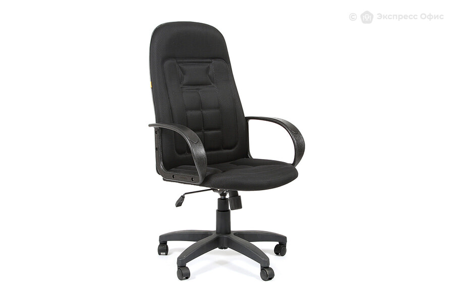  Кресло для руководителя Chairman 727 Ткань TW-11(черная) - фото товара 1 из 3