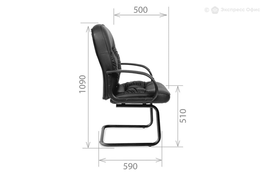 Конференц-кресло Chairman 416 эко V - фото товара 5 из 7