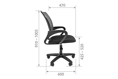 Кресло офисное Chairman 696 - фото товара 3 из 5