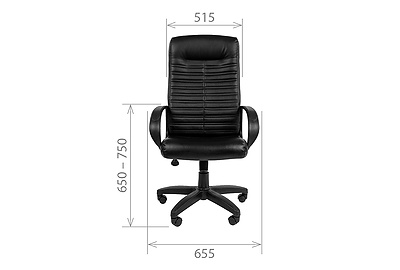 Кресло для руководителя Chairman 480 LT - фото товара 4 из 6