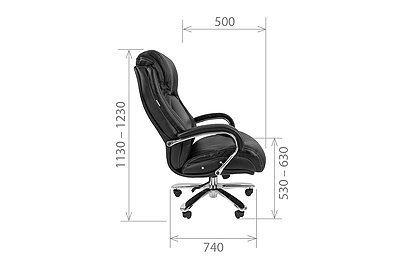 Кресло для руководителя Chairman 402 - фото товара 5 из 6