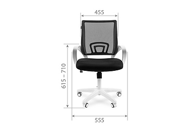 Кресло офисное Chairman 696 White - фото товара 2 из 5