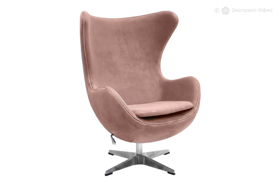 Suede pink deals chair