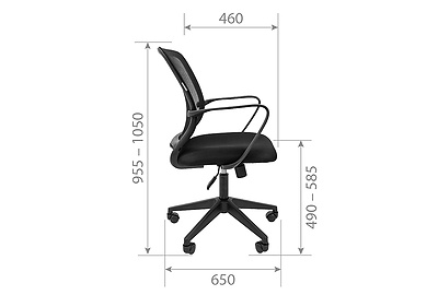 Кресло офисное Chairman 698 - фото товара 3 из 5