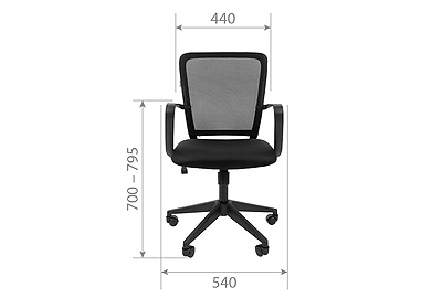 Кресло офисное Chairman 698 - фото товара 2 из 5