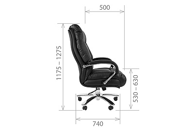 Кресло для руководителя Chairman 405 - фото товара 5 из 6