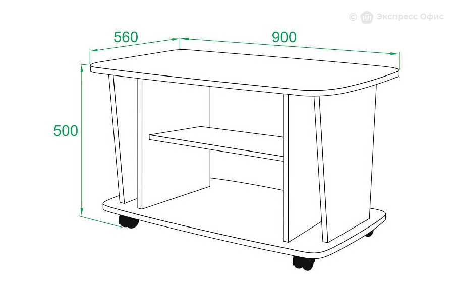 Стол журнальный сж 3