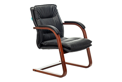 Конференц-кресло Бюрократ T-9927WALNUT-AV/BL - фото товара 1 из 6