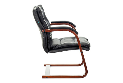 Конференц-кресло Бюрократ T-9927WALNUT-AV/BL - фото товара 3 из 6