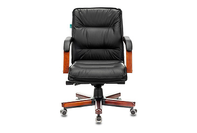 Кресло для руководителя Бюрократ T-9927WALNUT-LOW/BL - фото товара 2 из 7