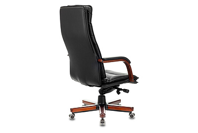 Кресло для руководителя Бюрократ T-9927WALNUT/BLACK - фото товара 4 из 7