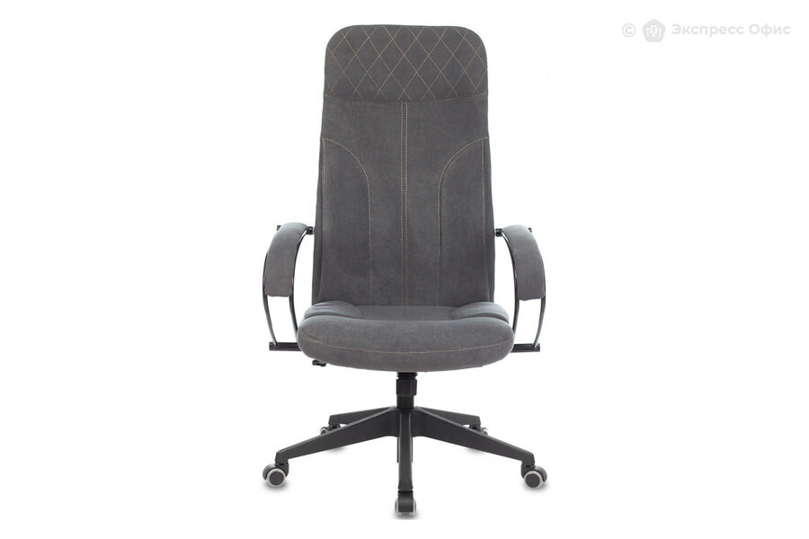  Кресло для руководителя Бюрократ CH-608/FABRIC-DGREY Ткань темно-серая Alfa 44 - фото товара 2 из 3
