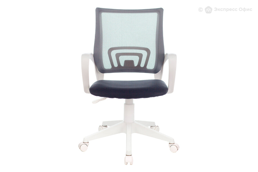  Кресло офисное Бюрократ CH-W695NLT/DG/TW-12 Ткань TW-12 (серая)/Сетка серая TW-04 - фото товара 2 из 3