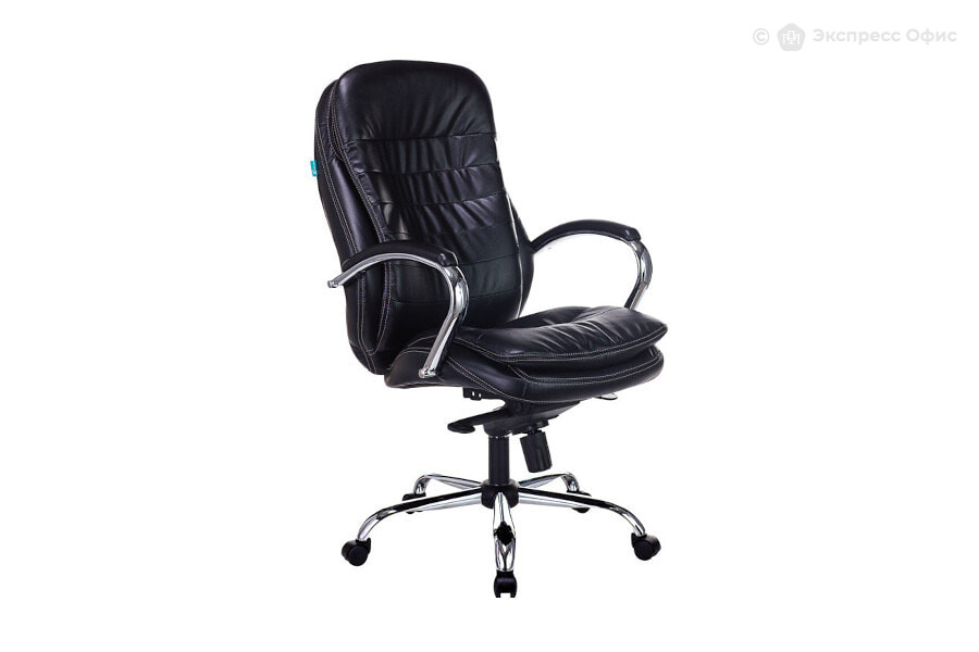  Кресло для руководителя Бюрократ T-9950/BLACK-PU Искусственная кожа Black PU - фото товара 1 из 2