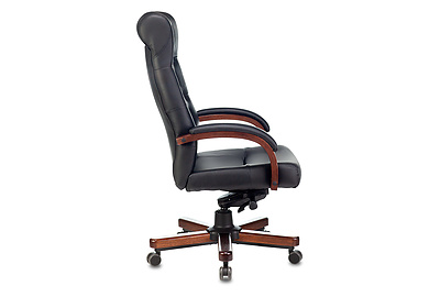 Кресло для руководителя Бюрократ T-9928WALNUT/BLACK - фото товара 3 из 10