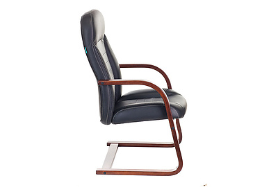 Конференц-кресло Бюрократ T-9923WALNUT-AV/BL - фото товара 3 из 7