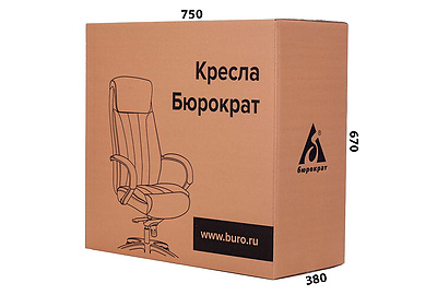 Кресло для руководителя Бюрократ KB-10/WALNUT - фото товара 6 из 7