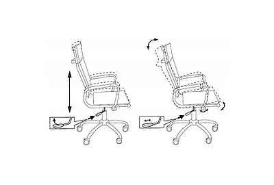 Кресло для руководителя Бюрократ CH-993/camel - фото товара 5 из 8